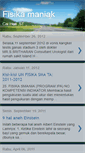 Mobile Screenshot of fisikamaniak.blogspot.com