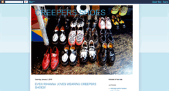 Desktop Screenshot of creepersshoes.blogspot.com