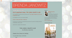 Desktop Screenshot of brendajanowitz.blogspot.com