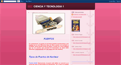 Desktop Screenshot of ciaenciautecnologia1.blogspot.com