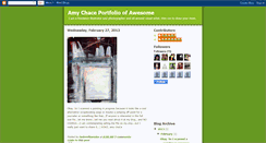 Desktop Screenshot of amychace.blogspot.com