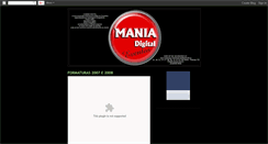 Desktop Screenshot of maniadigitaleventos.blogspot.com