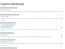Tablet Screenshot of cognitivekaleidoscope.blogspot.com