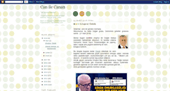 Desktop Screenshot of canilecananlar.blogspot.com