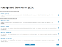 Tablet Screenshot of nursingboardexampasser.blogspot.com