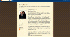 Desktop Screenshot of davismission.blogspot.com