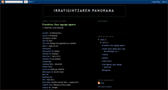 Desktop Screenshot of irratipanorama.blogspot.com