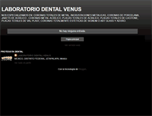 Tablet Screenshot of laboratoriodentalvenus.blogspot.com