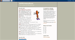 Desktop Screenshot of isorg-notice.blogspot.com