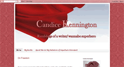 Desktop Screenshot of candicekennington.blogspot.com