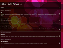 Tablet Screenshot of adezahwa.blogspot.com