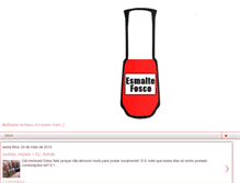 Tablet Screenshot of esmaltefosco.blogspot.com