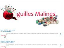 Tablet Screenshot of aiguillesmalines.blogspot.com