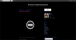 Desktop Screenshot of kidultorphanage.blogspot.com