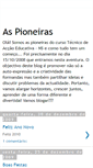 Mobile Screenshot of pioneiras-gatoes.blogspot.com