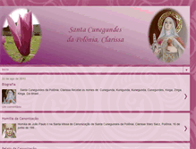 Tablet Screenshot of cunegundesdapolonia.blogspot.com