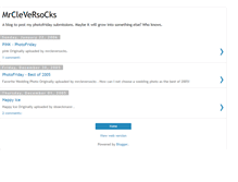 Tablet Screenshot of mrcleversocks.blogspot.com