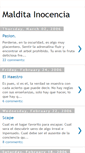 Mobile Screenshot of malditainocencia.blogspot.com