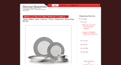Desktop Screenshot of discountdinnerware.blogspot.com
