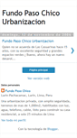 Mobile Screenshot of fundopasochico.blogspot.com