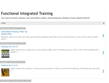 Tablet Screenshot of fitraining.blogspot.com