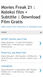Mobile Screenshot of moviesfreak21.blogspot.com