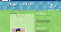 Desktop Screenshot of eightdiapercakes.blogspot.com