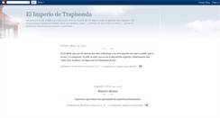 Desktop Screenshot of elimperiodetrapisonda.blogspot.com