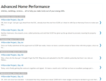 Tablet Screenshot of advancedhomeperformance.blogspot.com