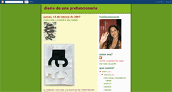 Desktop Screenshot of diariodeunaprefuncionaria.blogspot.com