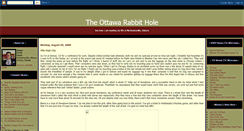 Desktop Screenshot of ottawarabbithole.blogspot.com