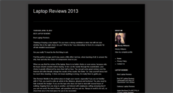 Desktop Screenshot of laptopreviewsbest.blogspot.com