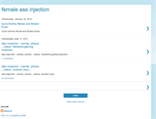 Tablet Screenshot of femaleassinjection.blogspot.com