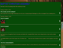 Tablet Screenshot of baptistchristianassembly.blogspot.com