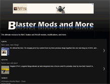 Tablet Screenshot of blastermodsandmore.blogspot.com