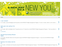 Tablet Screenshot of newwaynewyou.blogspot.com