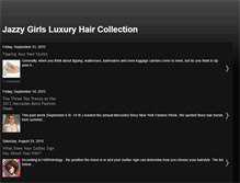 Tablet Screenshot of jazzygirlsluxuryhaircollection.blogspot.com