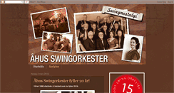 Desktop Screenshot of ahusswingorkester.blogspot.com