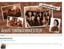 Tablet Screenshot of ahusswingorkester.blogspot.com