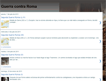 Tablet Screenshot of guerracontraroma.blogspot.com