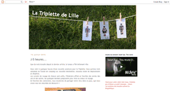 Desktop Screenshot of latriplettedelille.blogspot.com