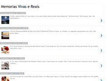 Tablet Screenshot of memoriasvivasereais.blogspot.com