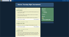 Desktop Screenshot of hoovertnt.blogspot.com
