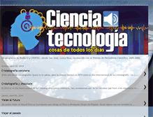 Tablet Screenshot of cienteccr.blogspot.com