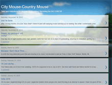 Tablet Screenshot of citymousecountrymouse.blogspot.com