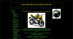 Desktop Screenshot of newmotorcyclemodification.blogspot.com