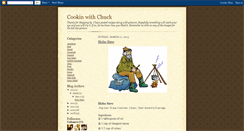 Desktop Screenshot of cookinwithchuck.blogspot.com