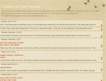 Tablet Screenshot of childrenofourdreams.blogspot.com