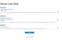Tablet Screenshot of daystarlaser.blogspot.com