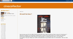 Desktop Screenshot of macfly-cinecollector.blogspot.com